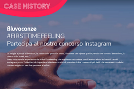 #FirstTimeFeeling from Bluvacanze: an Instagram competition for travelling again